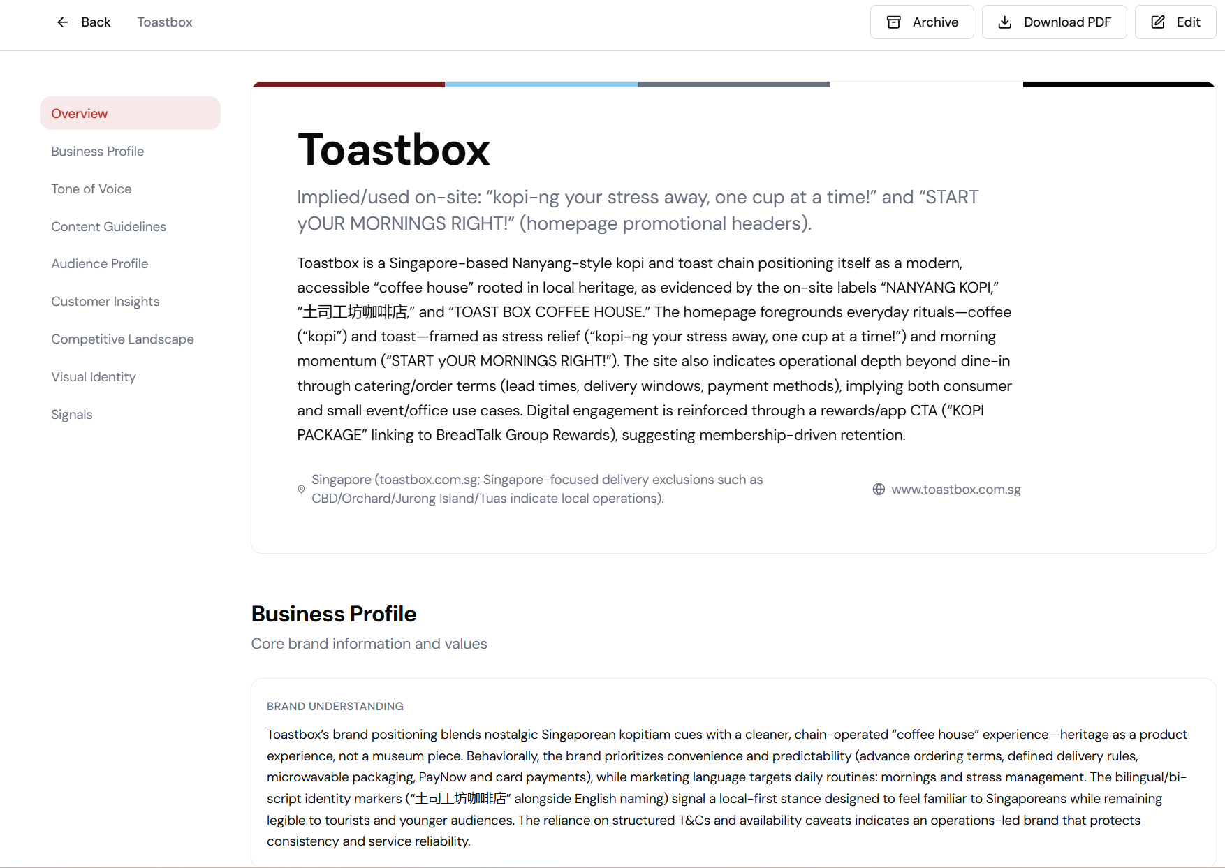 Step 2: Toggle Brand Vault On