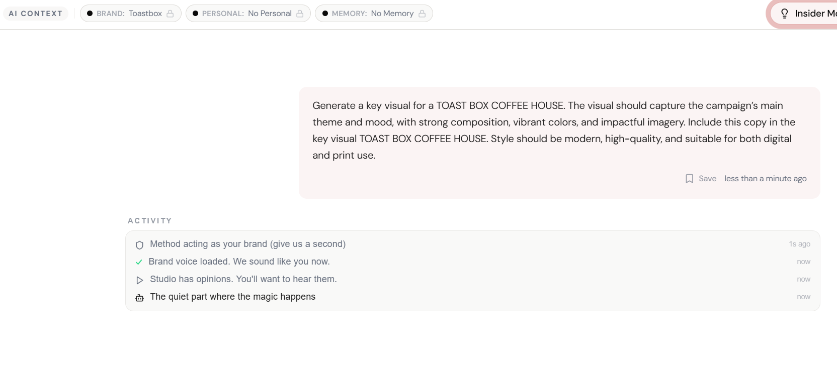 Step 4: Ask for Content — Any Content