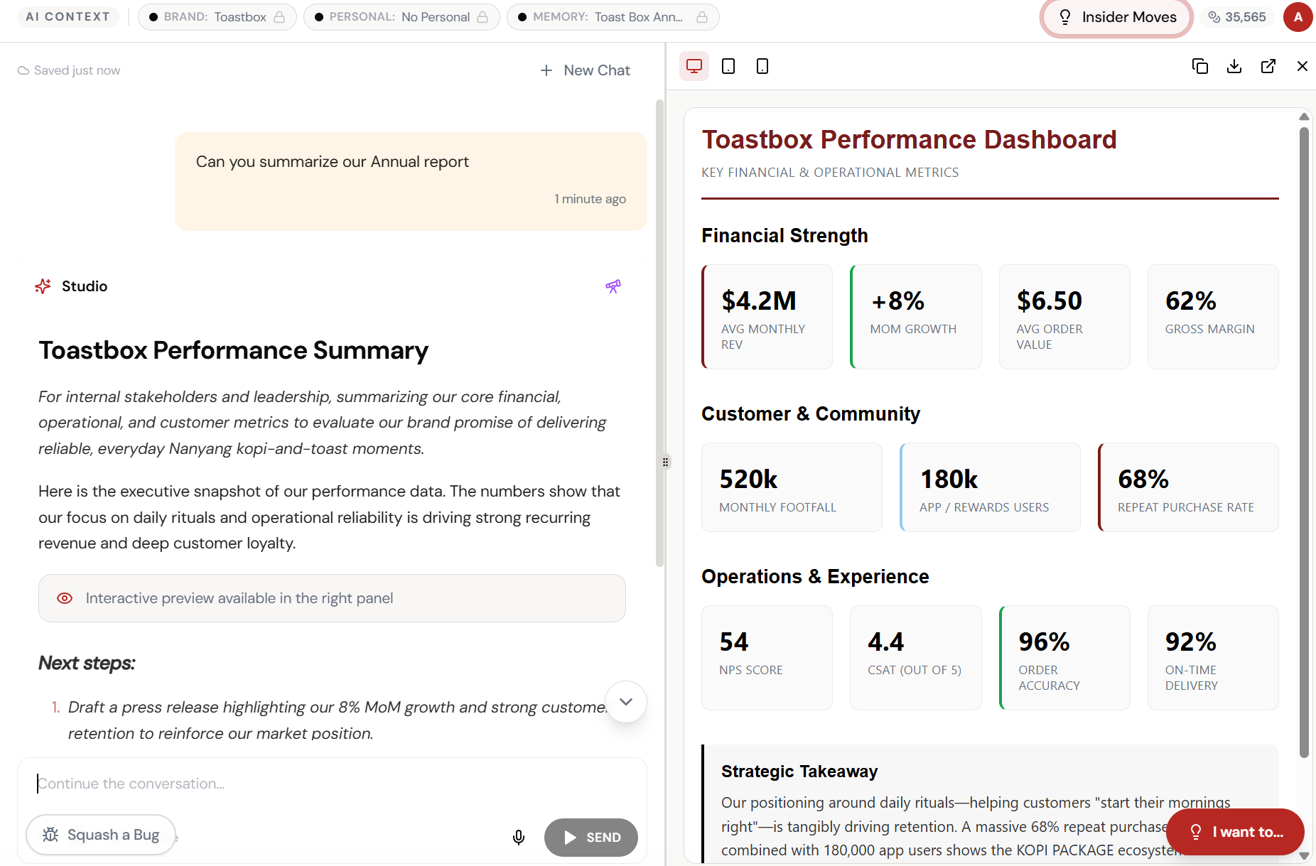 Step 4: Get Context-Rich Output