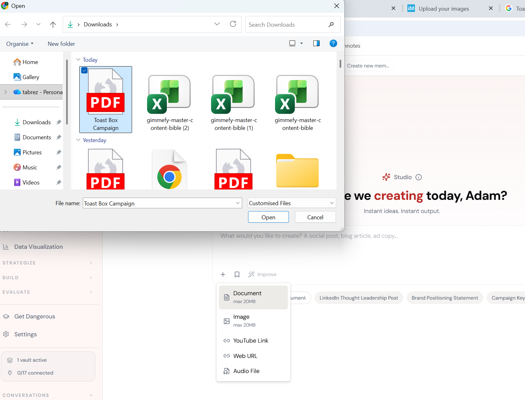 Step 2: Upload Your Document