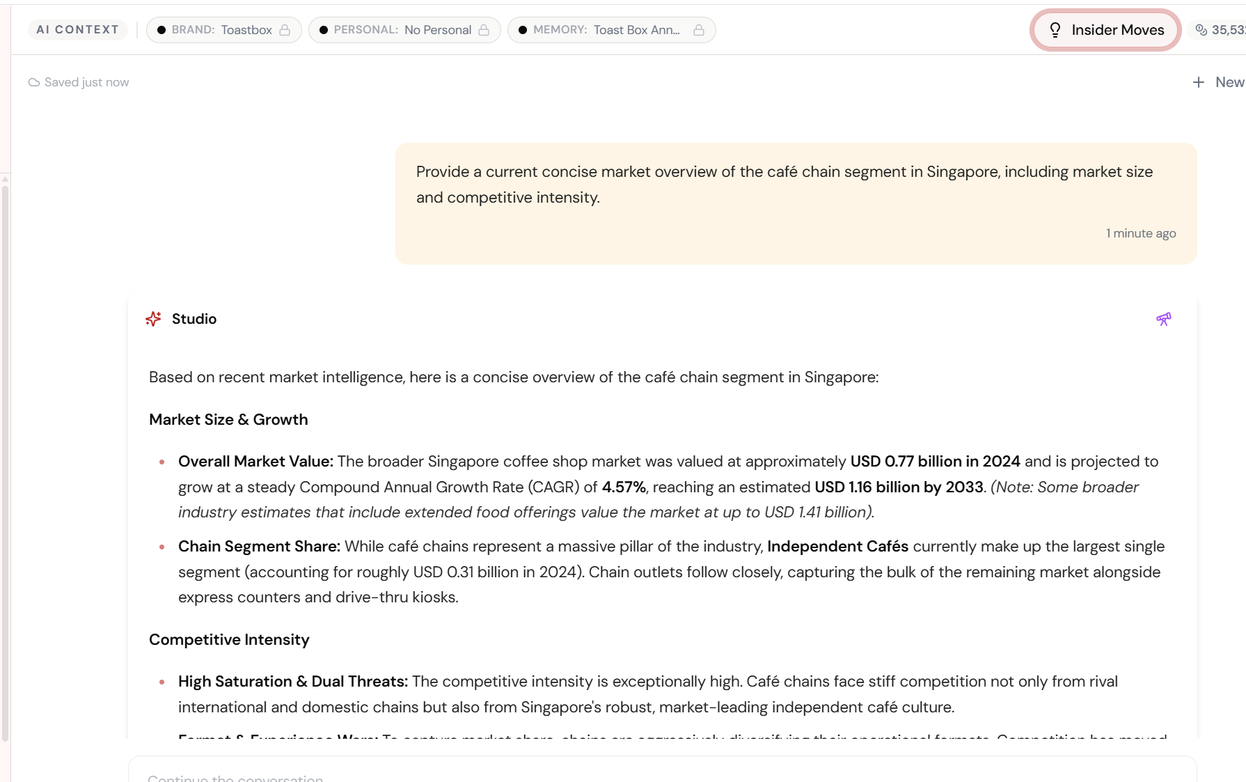 Step 3: Build on Live Intelligence