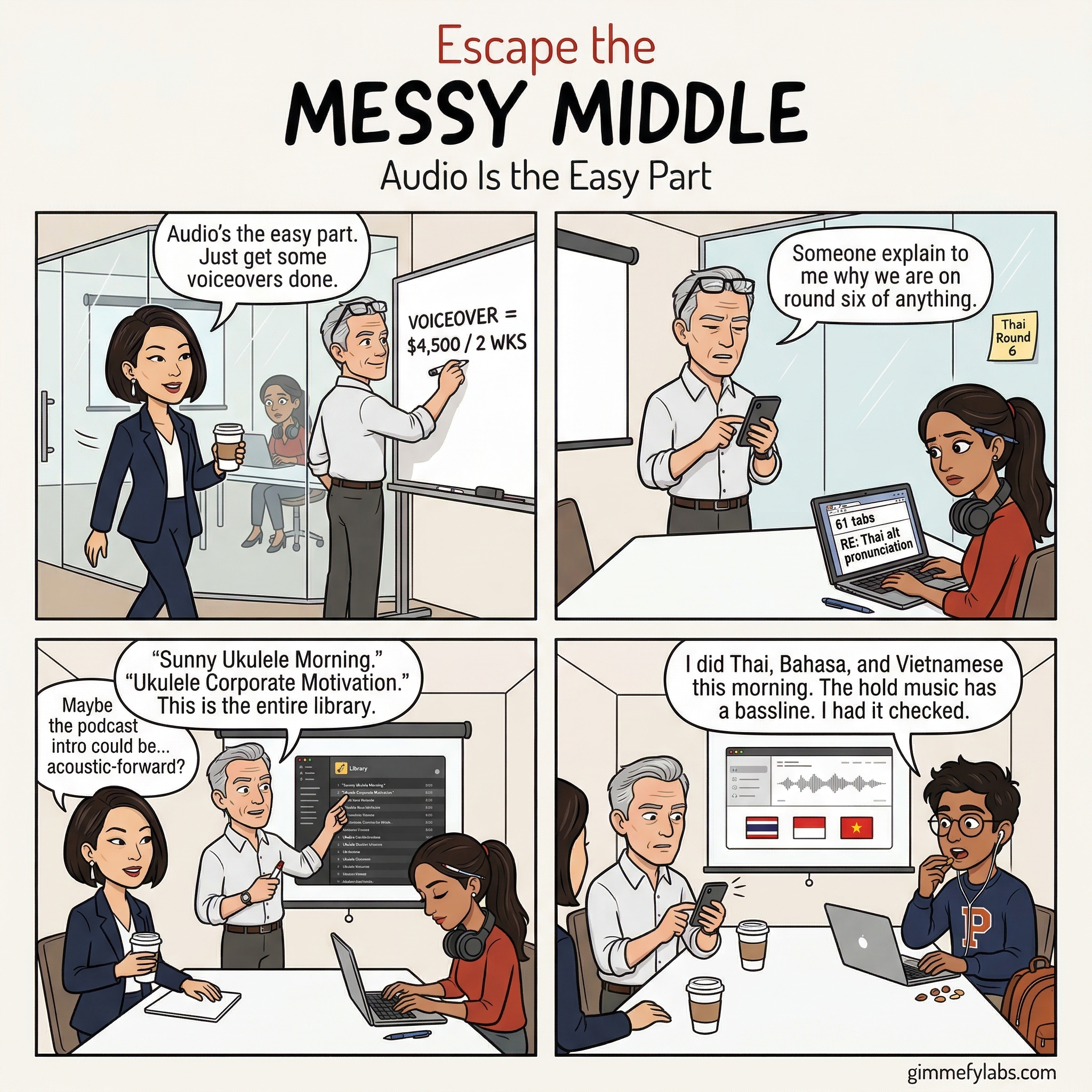 The Messy Middle #038: Audio Is the Easy Part