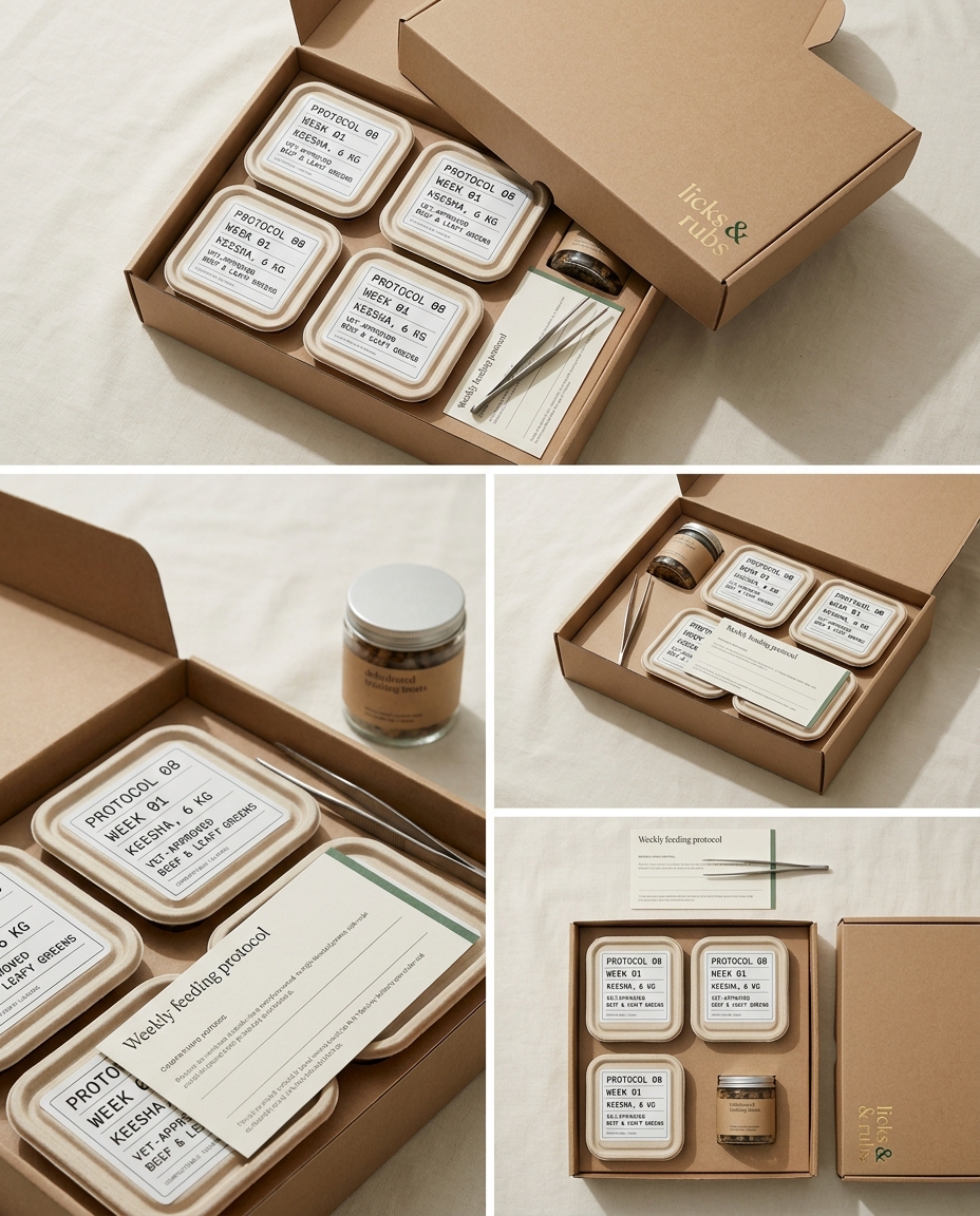 Hero subscription box product photography
