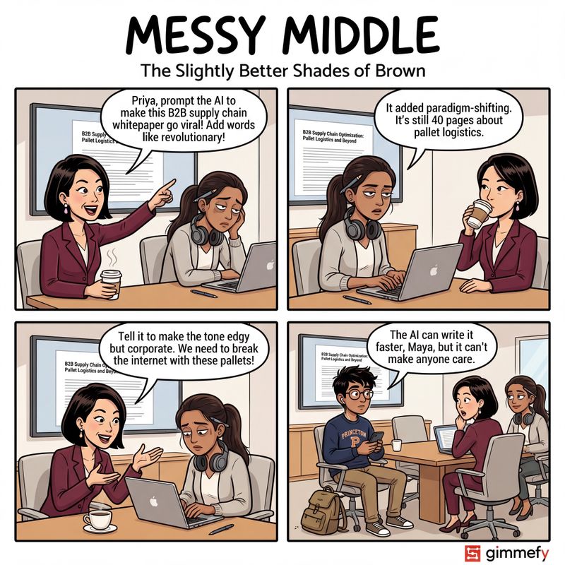 Messy Middle #006: Slightly Better Shades of Brown